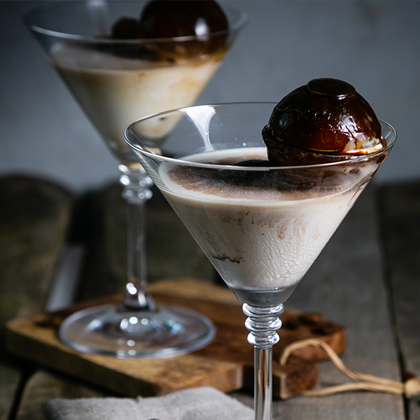 Malteada de licor de café